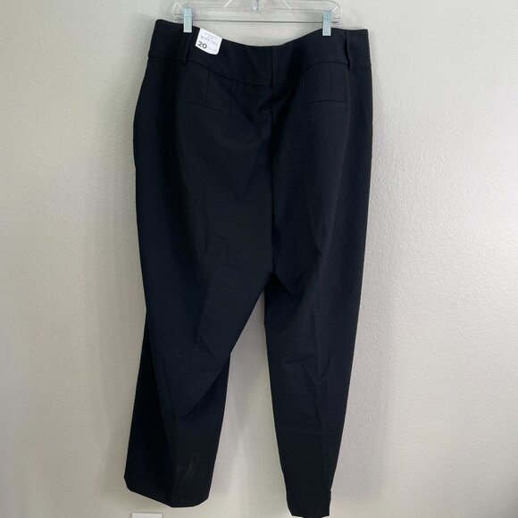 NEW Lane Bryant Womens Plus 20 Perfect Drape Wide Leg Black Pants High Rise - Picture 9 of 9